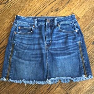 American Eagle jean skirt